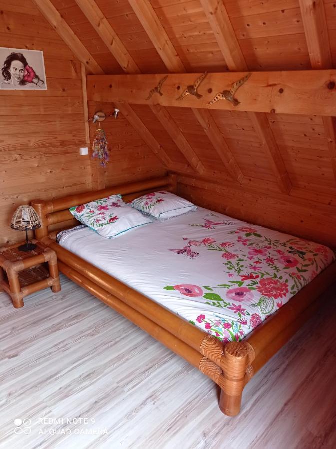 Chalet Familial En Bois A 150 M De La Mer Santec Exteriör bild